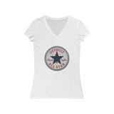 Detroit All Star Women's Jersey Short Sleeve V-Neck Tee