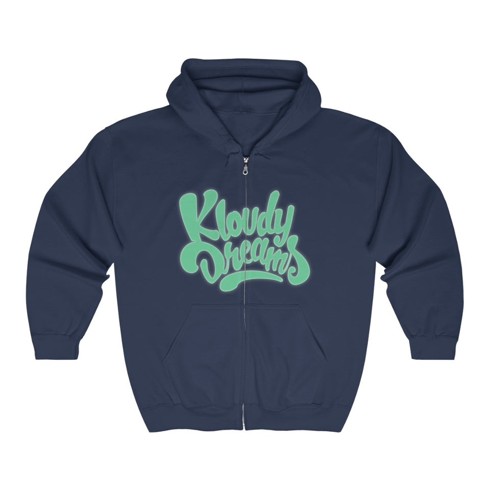 Island Kloudy Unisex Heavy Blend™ Full Zip Hooded Sweatshirt