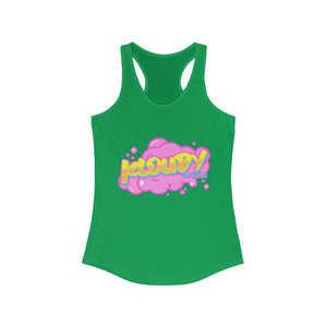 Bubblegum Kloudy Women's Ideal Racerback Tank