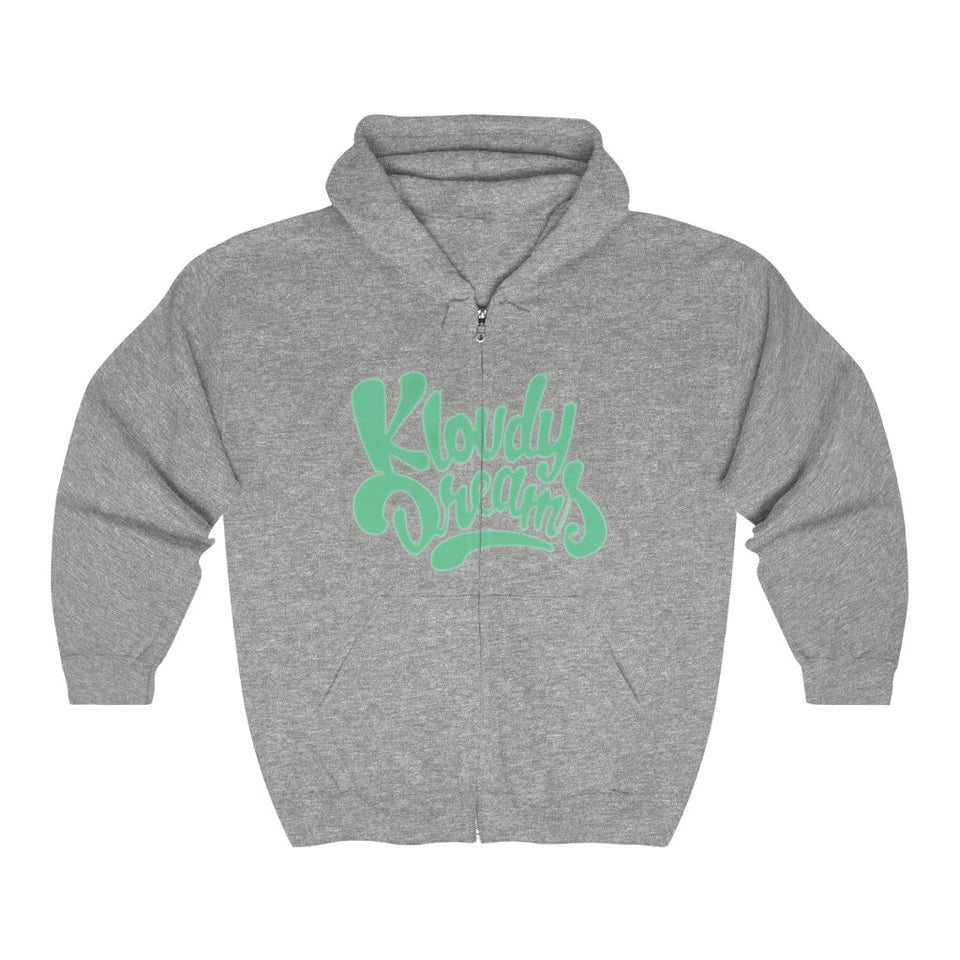 Island Kloudy Unisex Heavy Blend™ Full Zip Hooded Sweatshirt