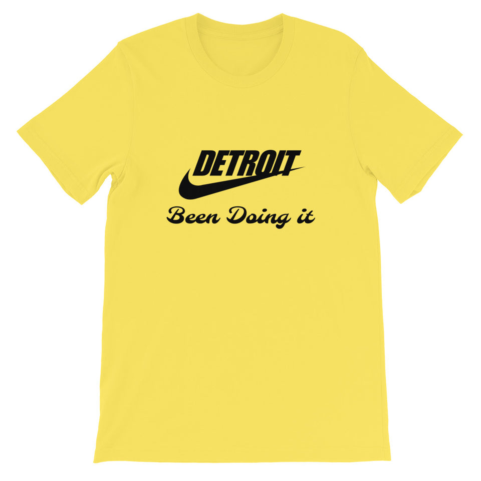 Detroit Check Short-Sleeve Unisex T-Shirt