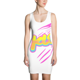 Cotton Candy Kloudy Sublimation Cut & Sew Dress