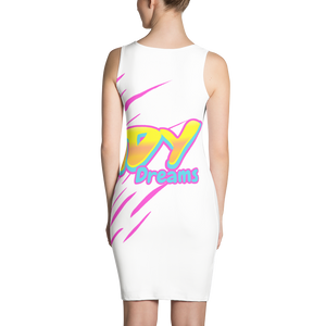 Cotton Candy Kloudy Sublimation Cut & Sew Dress