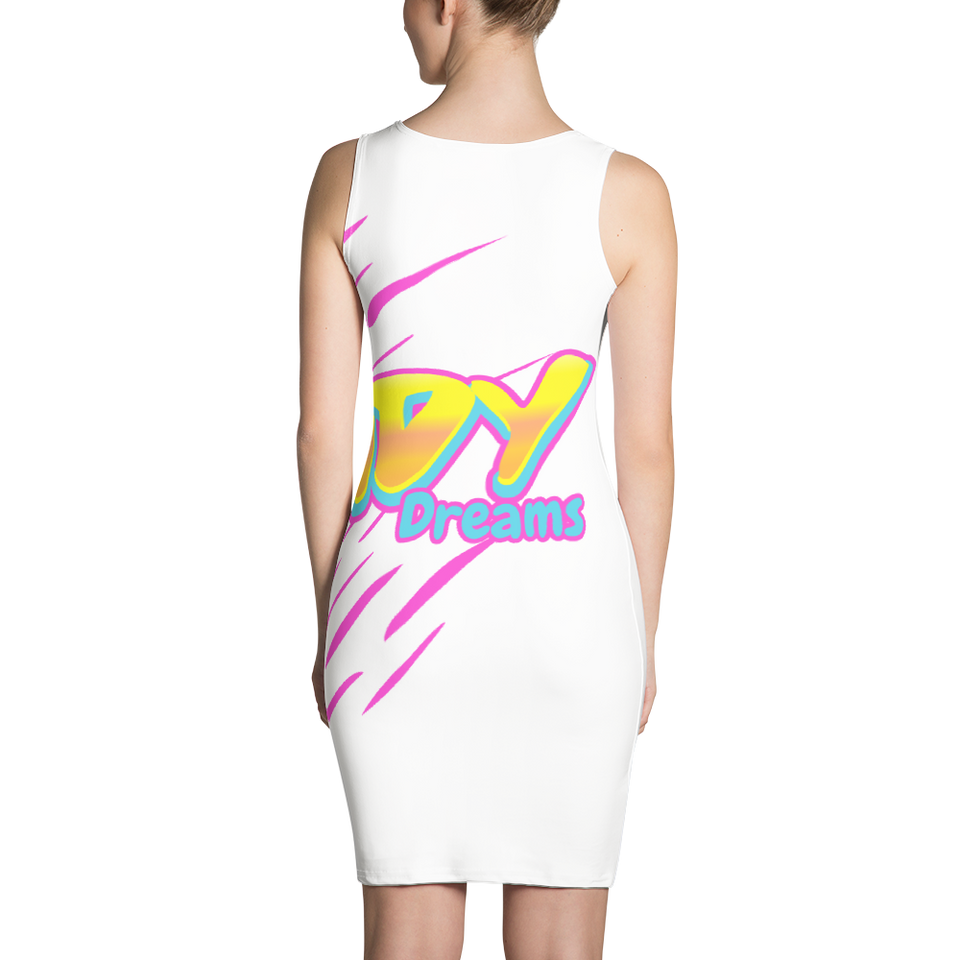 Cotton Candy Kloudy Sublimation Cut & Sew Dress