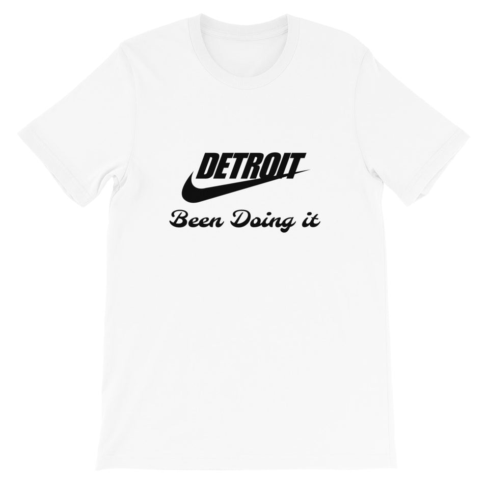 Detroit Check Short-Sleeve Unisex T-Shirt