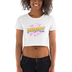 Cotton Candy Kloudy Women’s Crop Tee