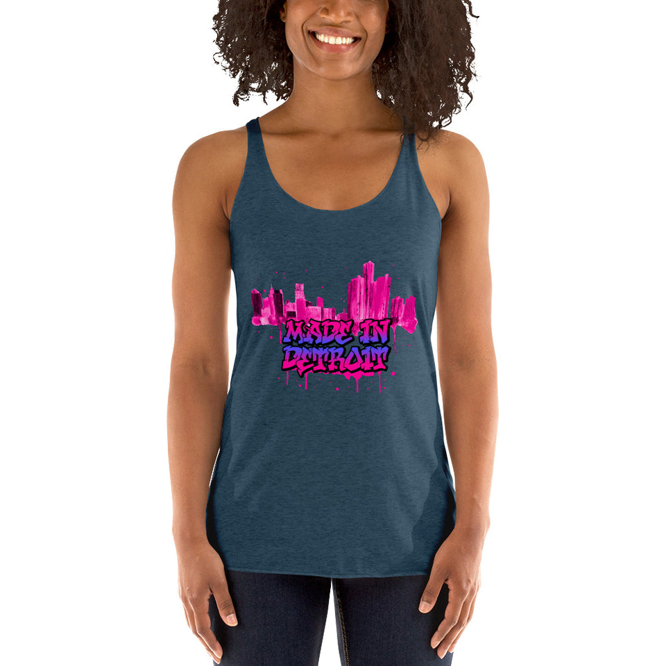 MadenDetroit Women's Racerback Tank