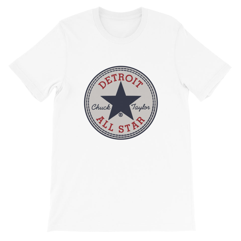 Mens Detroit All Star Short-Sleeve Unisex T-Shirt