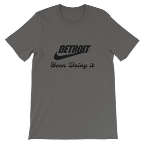 Detroit Check Short-Sleeve Unisex T-Shirt