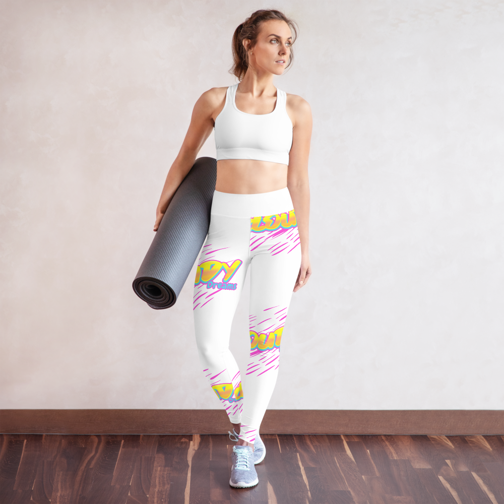 Cotton Candy Kloudy Yoga Leggings