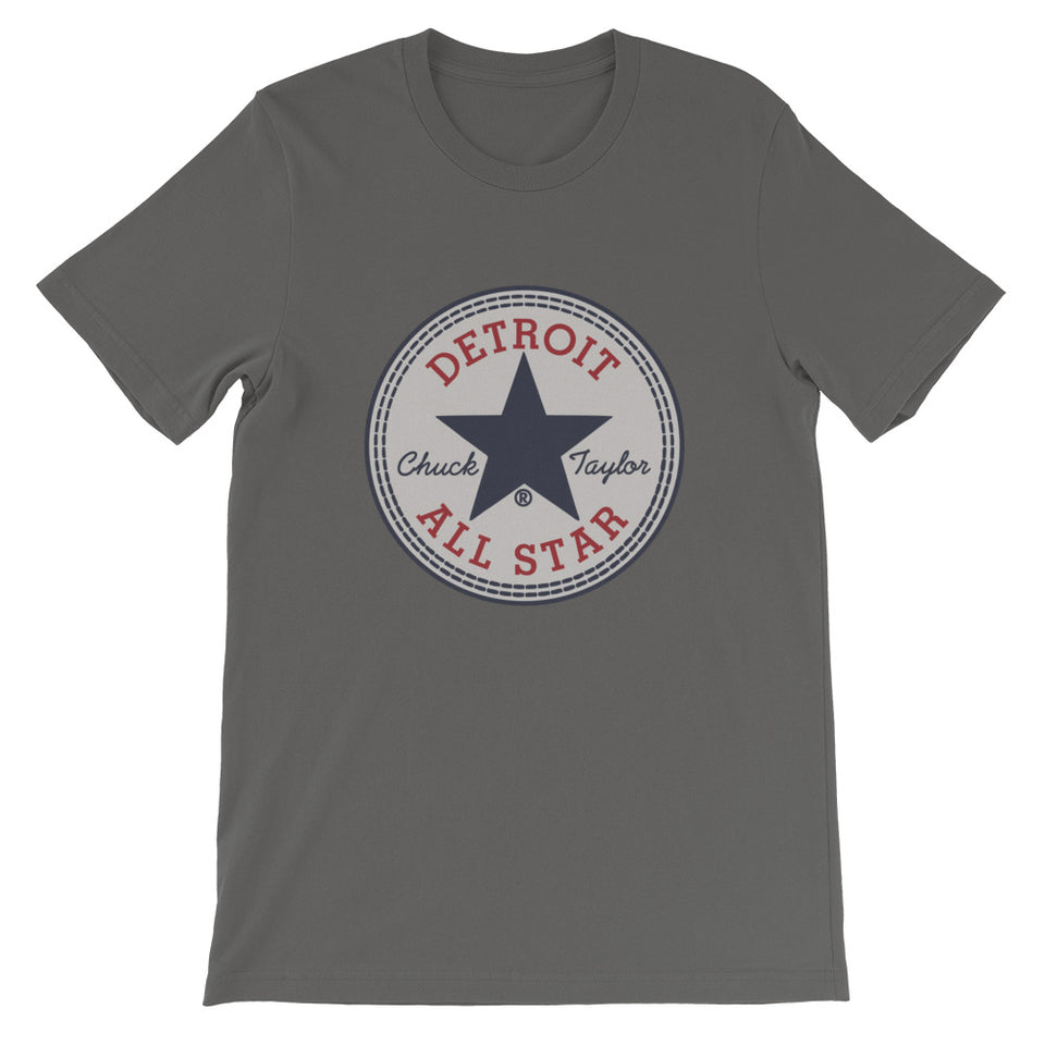 Mens Detroit All Star Short-Sleeve Unisex T-Shirt