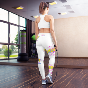 Cotton Candy Kloudy Yoga Leggings