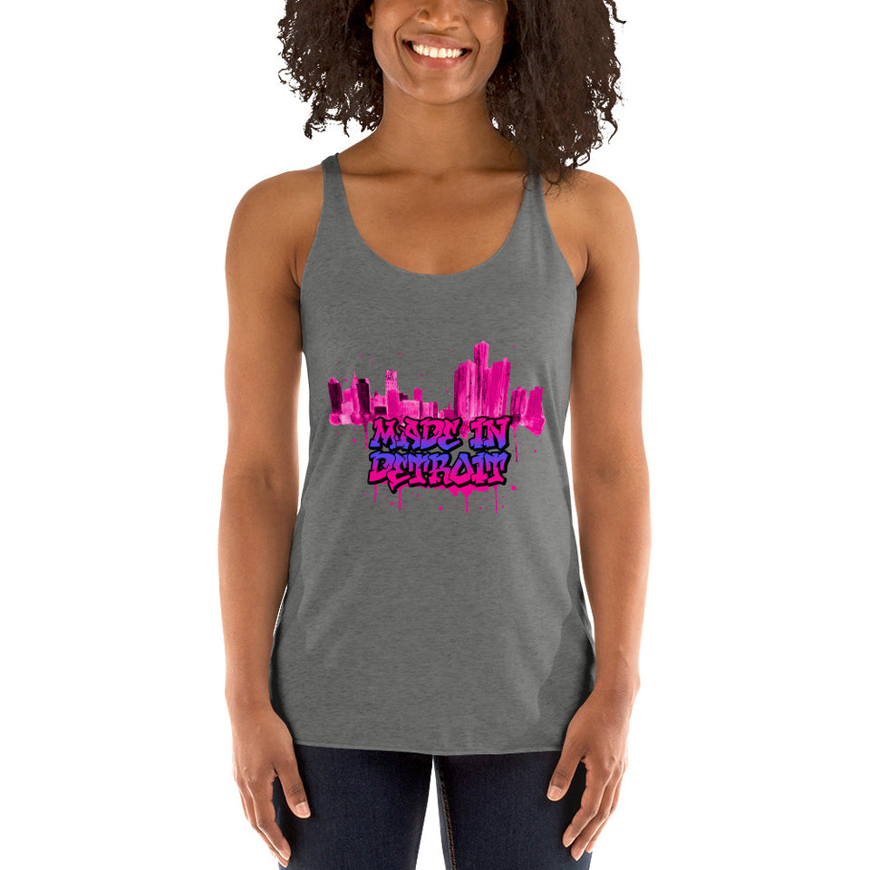 MadenDetroit Women's Racerback Tank