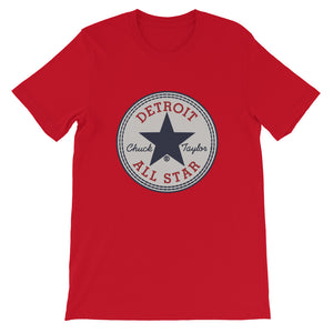 Mens Detroit All Star Short-Sleeve Unisex T-Shirt