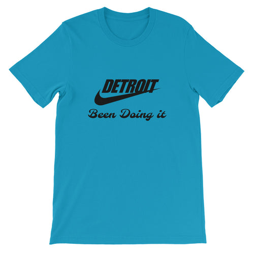 Detroit Check Short-Sleeve Unisex T-Shirt