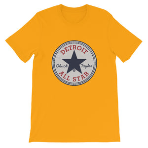 Mens Detroit All Star Short-Sleeve Unisex T-Shirt