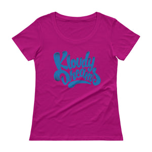 Kloudy 3D Ladies' Scoopneck T-Shirt