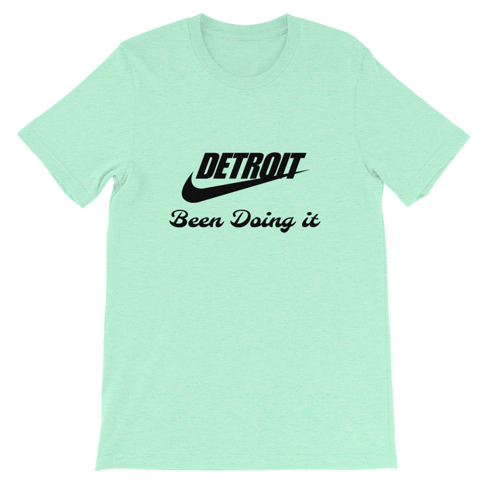 Detroit Check Short-Sleeve Unisex T-Shirt