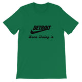 Detroit Check Short-Sleeve Unisex T-Shirt