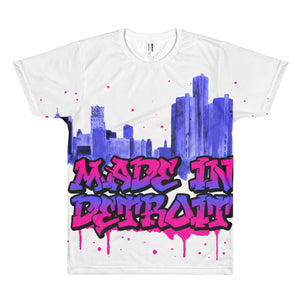 All Over Detroit Short sleeve men’s t-shirt