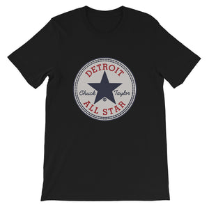 Mens Detroit All Star Short-Sleeve Unisex T-Shirt