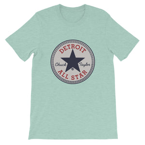 Mens Detroit All Star Short-Sleeve Unisex T-Shirt