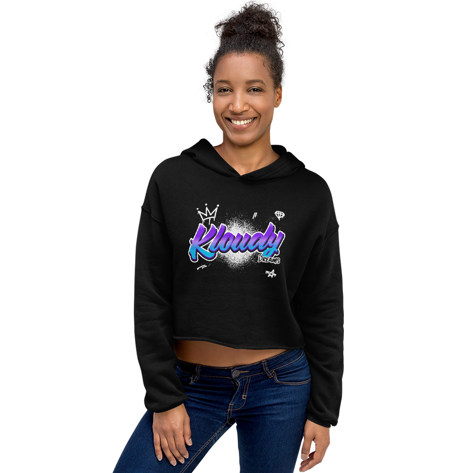 Hornets Kloudy Crop Hoodie