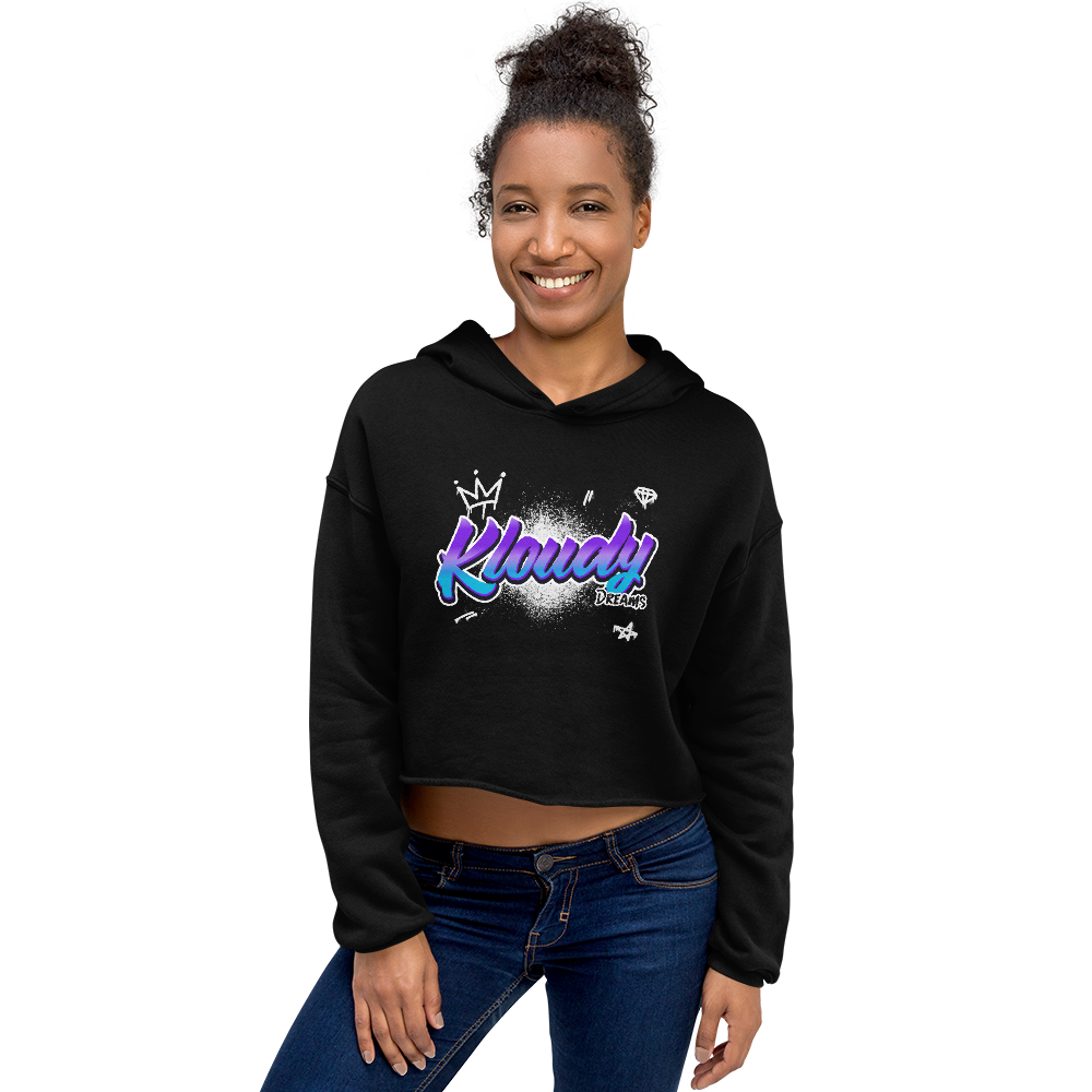 Hornets Kloudy Crop Hoodie