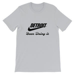 Detroit Check Short-Sleeve Unisex T-Shirt