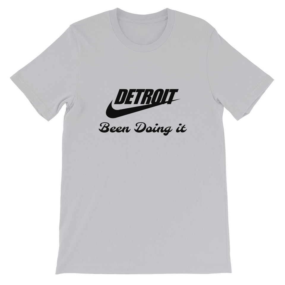 Detroit Check Short-Sleeve Unisex T-Shirt