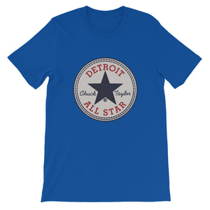 Mens Detroit All Star Short-Sleeve Unisex T-Shirt