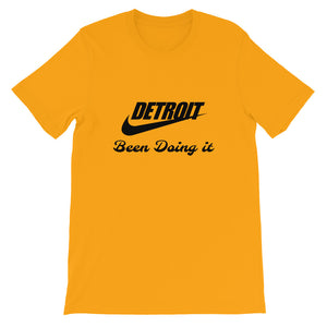 Detroit Check Short-Sleeve Unisex T-Shirt