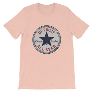 Mens Detroit All Star Short-Sleeve Unisex T-Shirt